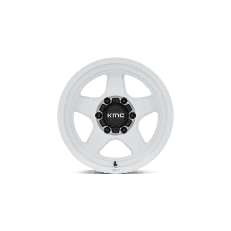 Kmc Lobo Wheel — 17X8.5 6X139.7 -10Mm Gloss White 4 LOBO 17X8.5 6X5.5 106 G-WHT -10