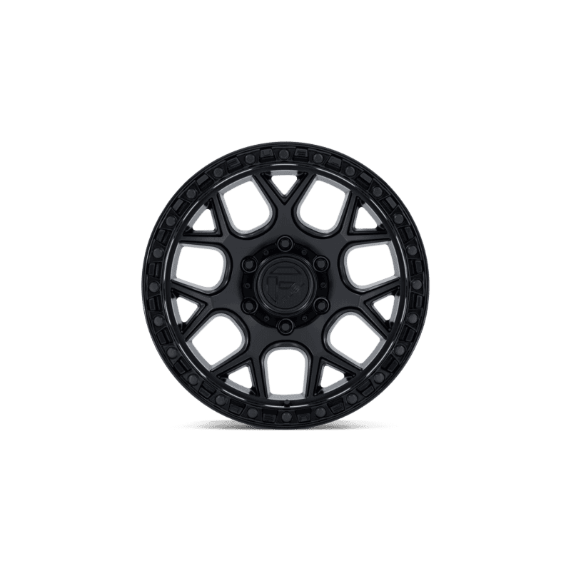 Fuel Off-Road Puma Wheel — 17X9 6X139.7 +1Mm Matte Black With Gloss Black Lip 4 PUMA 17X9 6X5.5 106 +1 M-BLK-GB-LP