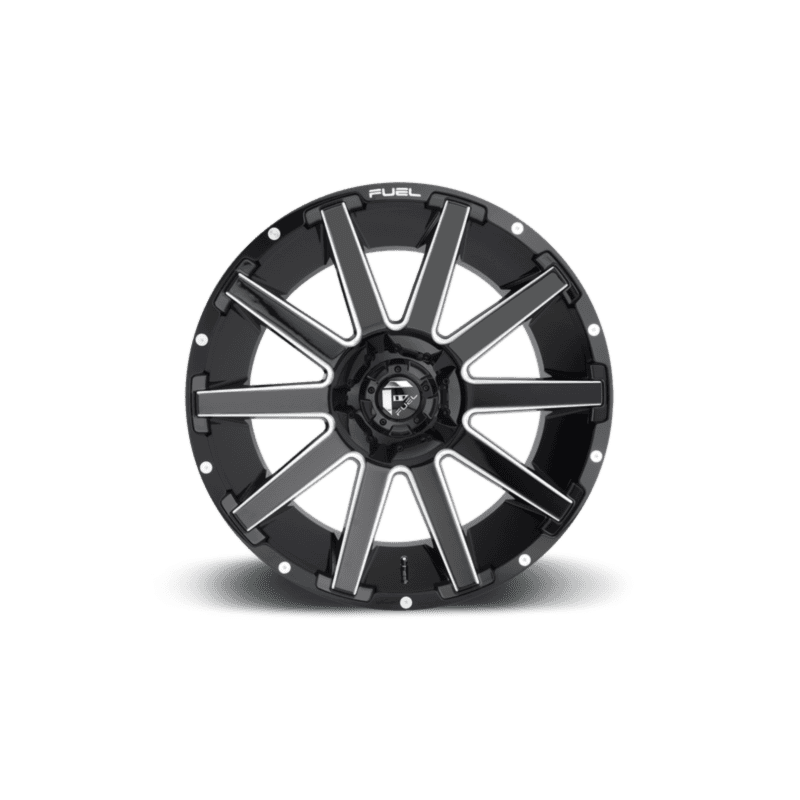 Fuel Off-Road Contra Wheel — 20X10 5X139.7/5X150 -18Mm Gloss Black Milled 4 CONTRA 20X10 5X5.5/150 110.1 NBL -18