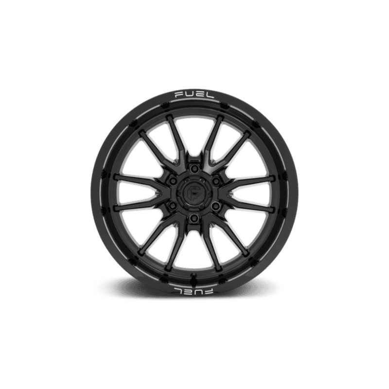 Fuel Off-Road Clash Wheel — 20X10 6X139.7 -18Mm Gloss Black 4 CLASH 20X10 6X5.5 106.1 BL -18MM