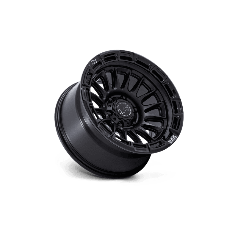 Black Rhino Rival Wheel — 17X8.5 6X135 +10Mm Matte Black With Gloss Blk-Lp 3 RIVAL 17X8.5 6X135 87 +10 M-BLK G-BLK