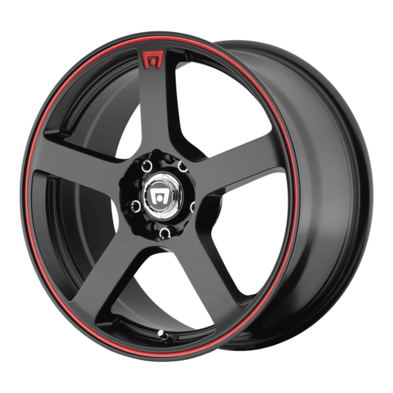 MR116 15X6.5 4X100/4.25 M-BLK/RED +40MM