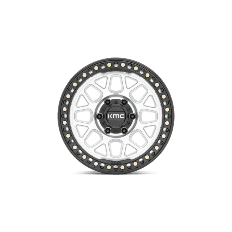 Kmc Grs Wheel — 17X9 6X139.7 -12Mm Machined With Satin Black Lip 4 GRS 17X9 8X180 124 +18 MACH SBLK-LP