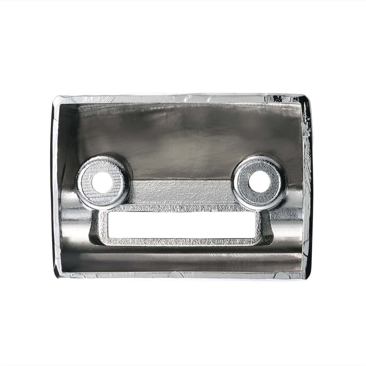 Chrome Plastic Axle/Differential Switch Guard With Glossy Sticker For 1990-2010 Freightliner Classic 4 Chrome Plastic Axle/Differential Switch Guard With Glossy Sticker For 1990-2010 Freightliner Classic