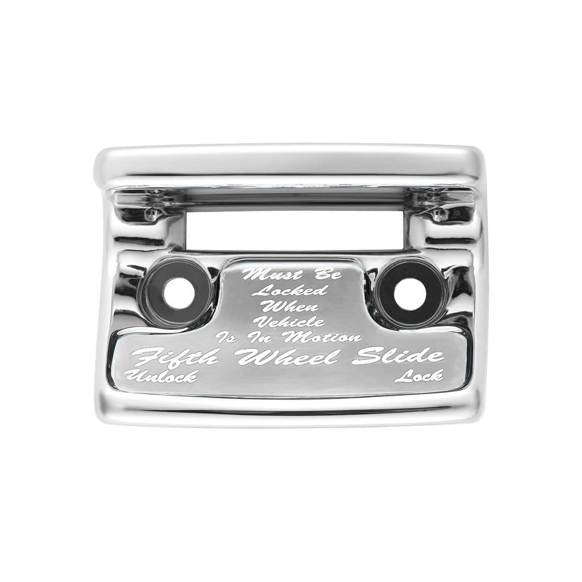 Chrome Plastic Fifth Wheel Switch Guard With Glossy Sticker For 1990-2010 Freightliner Classic 9 Chrome Plastic Fifth Wheel Switch Guard With Glossy Sticker For 1990-2010 Freightliner Classic