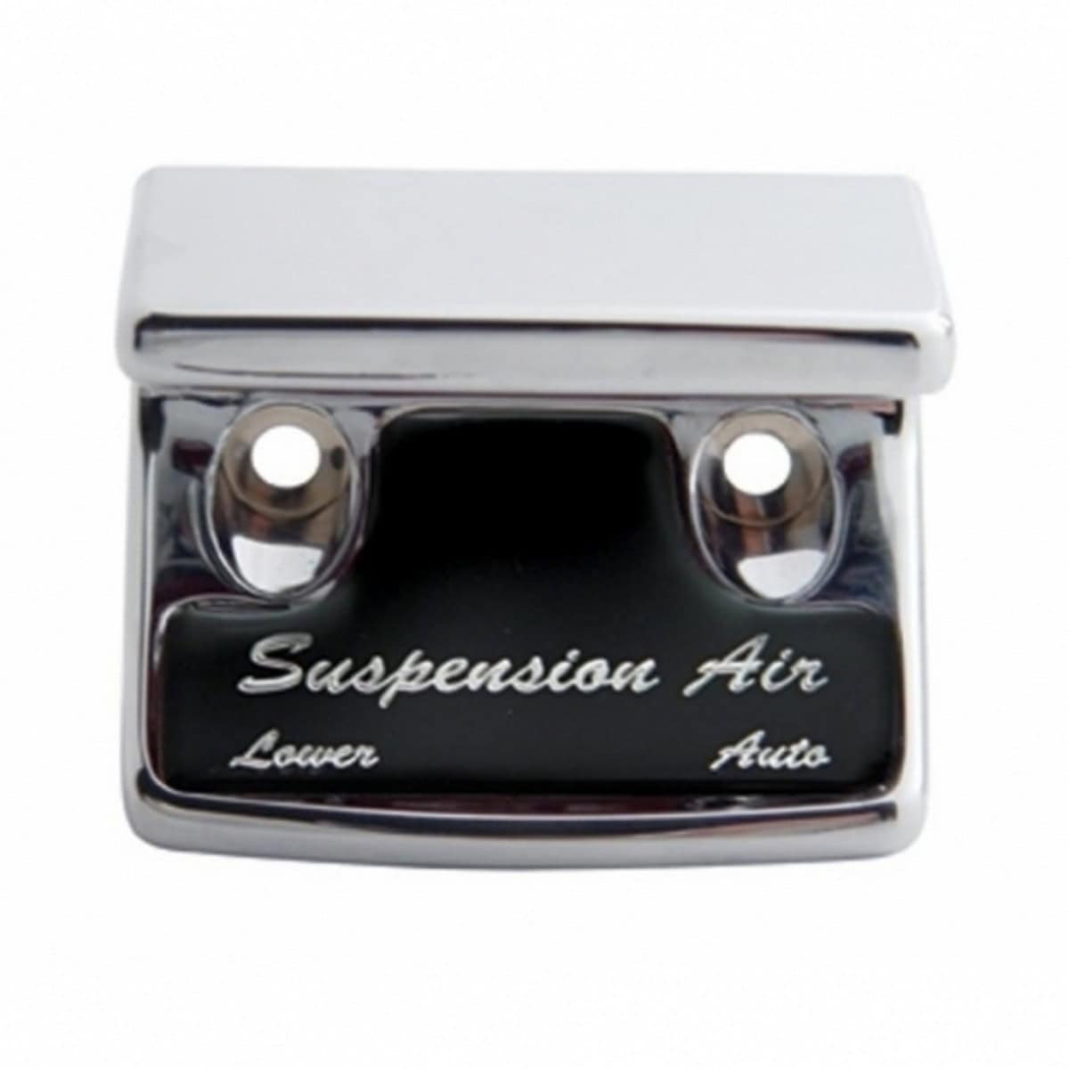 Chrome Plastic Suspension Air Switch Guard With Glossy Sticker For 1990-2010 Freightliner Classic 8 Chrome Plastic Suspension Air Switch Guard With Glossy Sticker For 1990-2010 Freightliner Classic