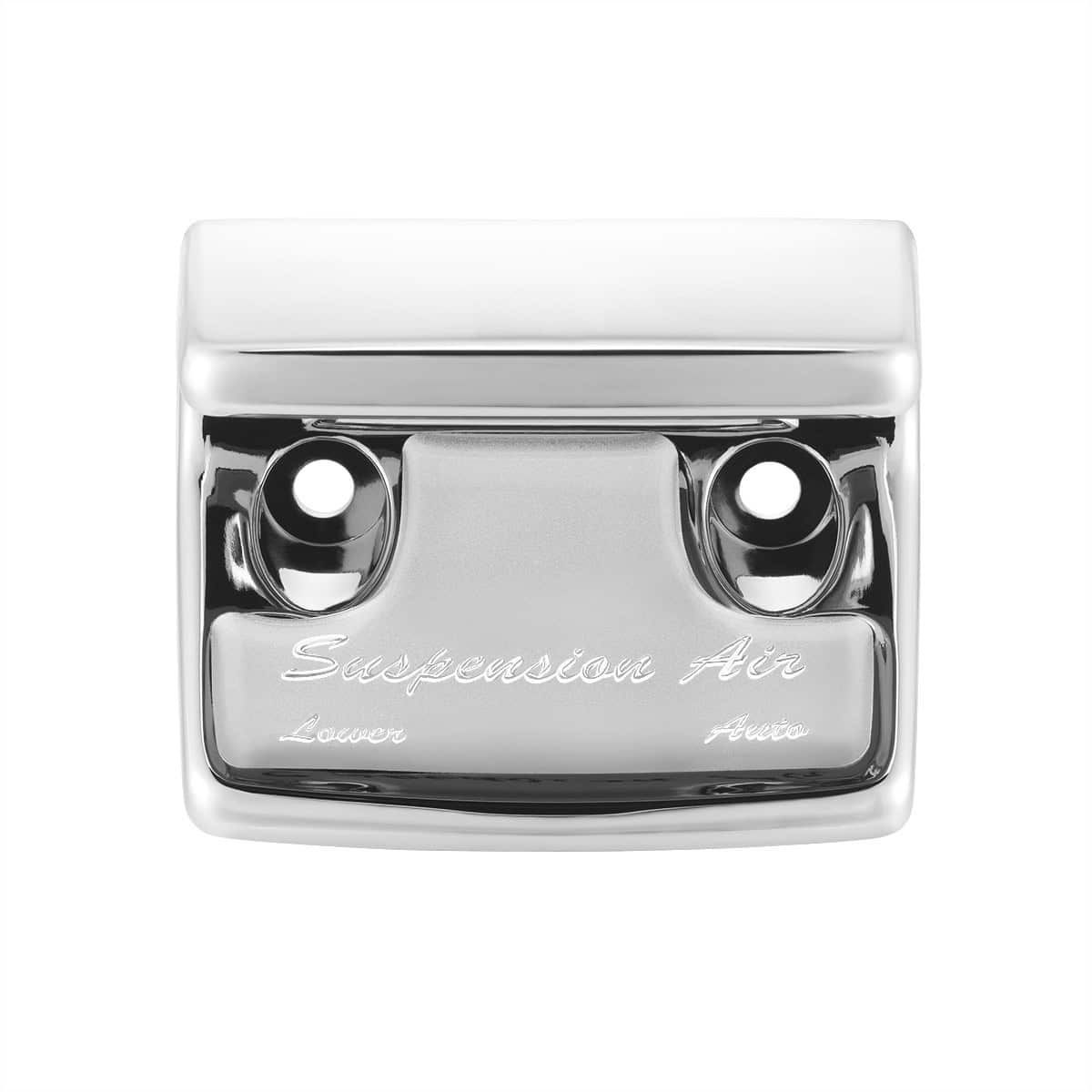 Chrome Plastic Suspension Air Switch Guard With Glossy Sticker For 1990-2010 Freightliner Classic