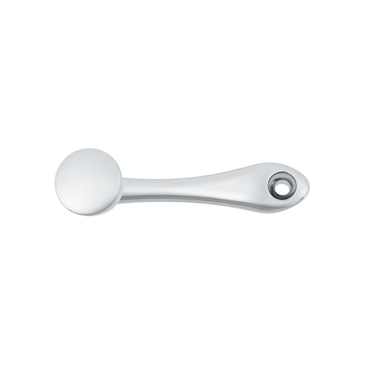 Chrome Die-Cast Window Crank With 3/8” Square Adapter - Plain