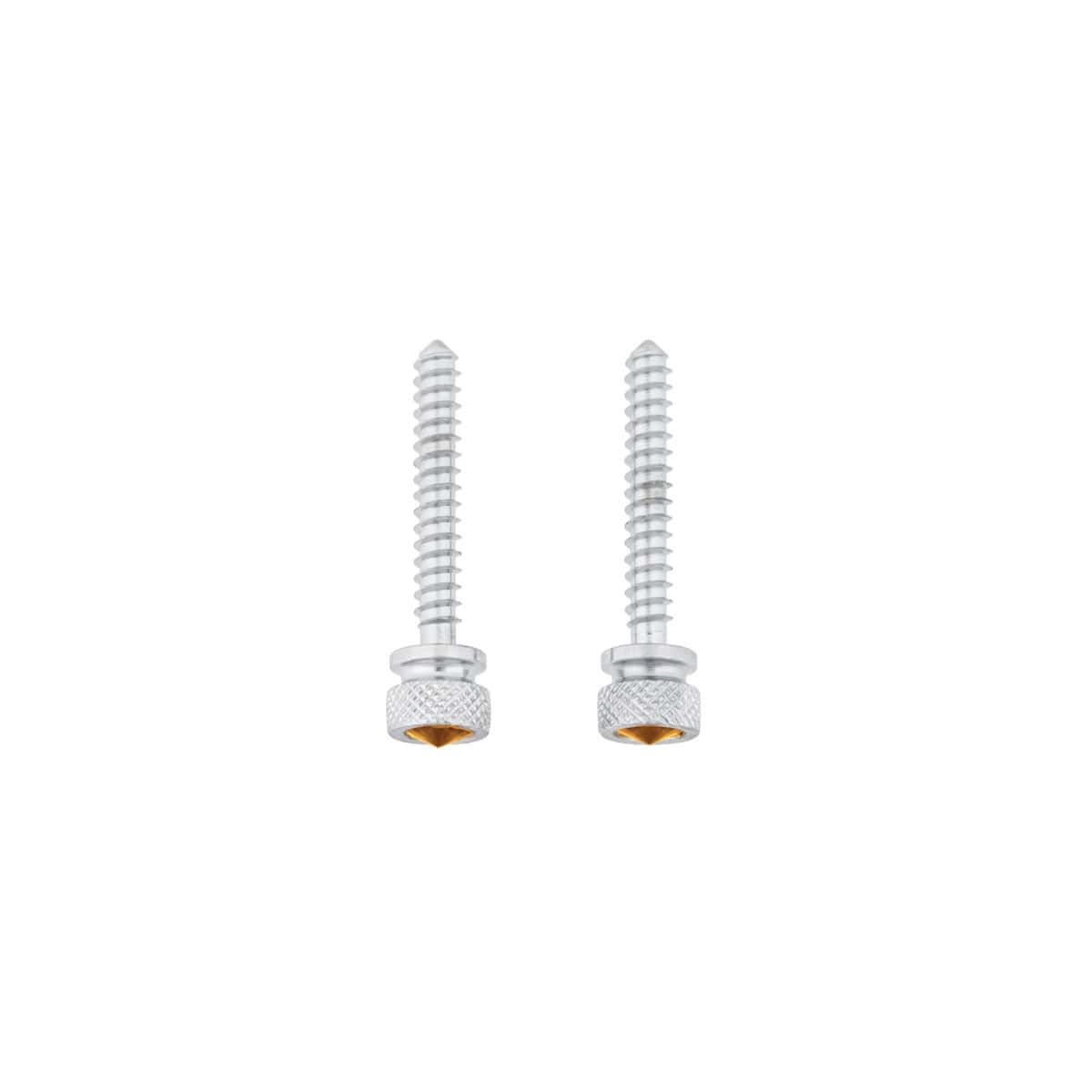 Chrome Long Dash Screw With Color Crystal For Freightliner (2-Pack)