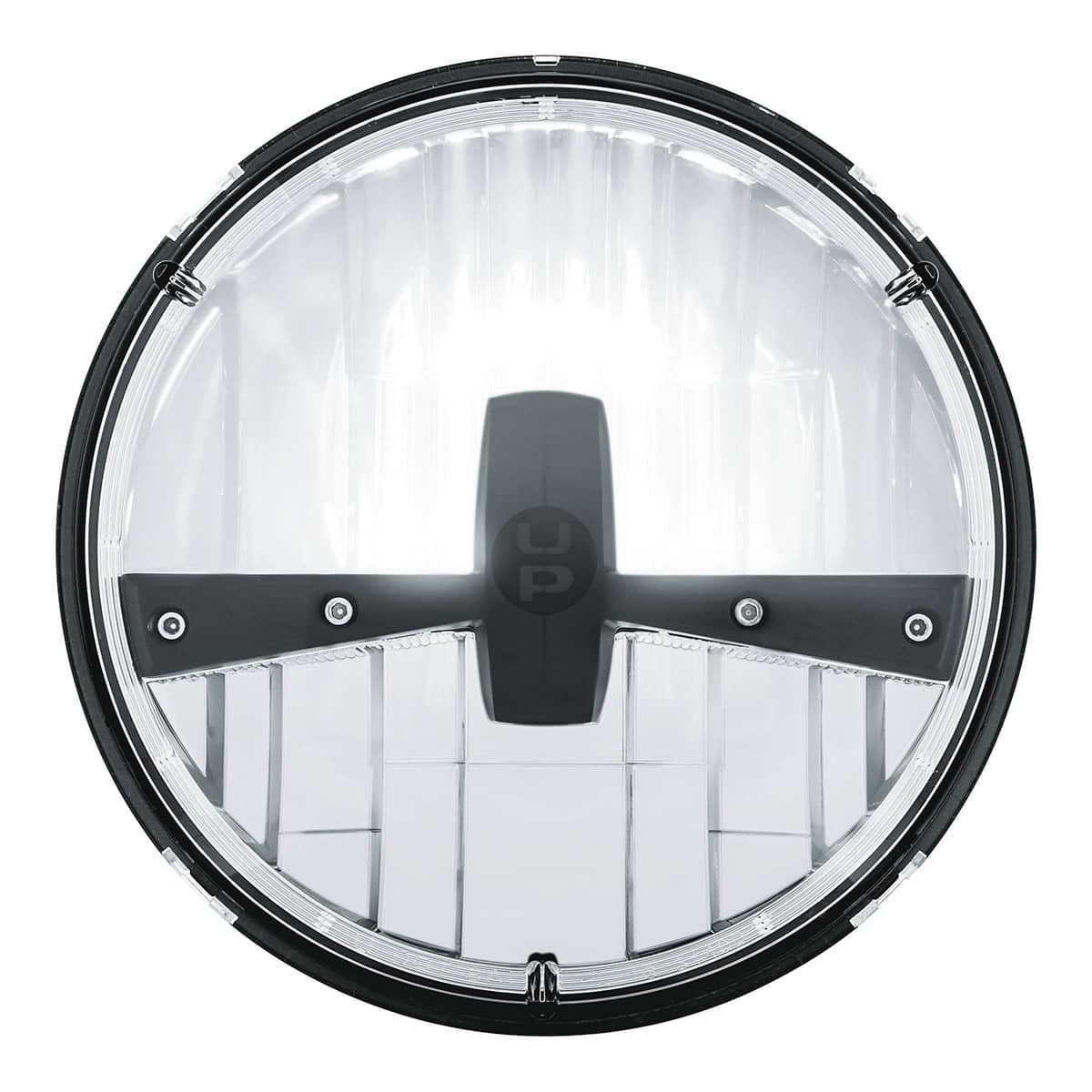 United Pacific ULTRALIT - 5 High Power LED 7" Dual Function Headlight - Black