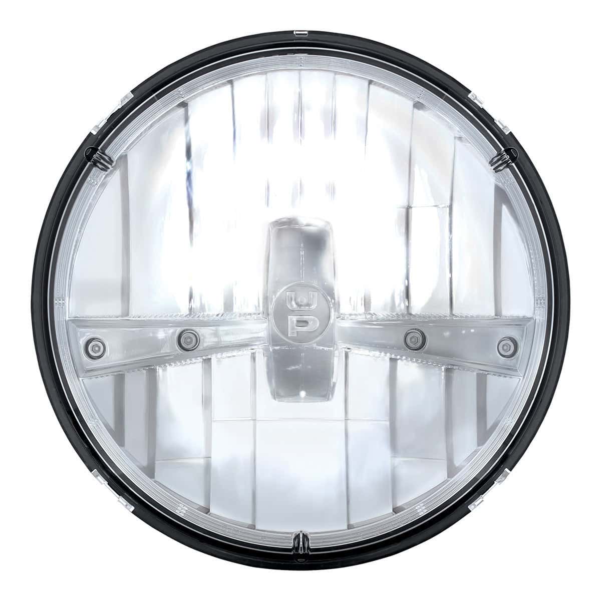United Pacific ULTRALIT - 5 High Power LED 7" Dual Function Headlight - Chrome