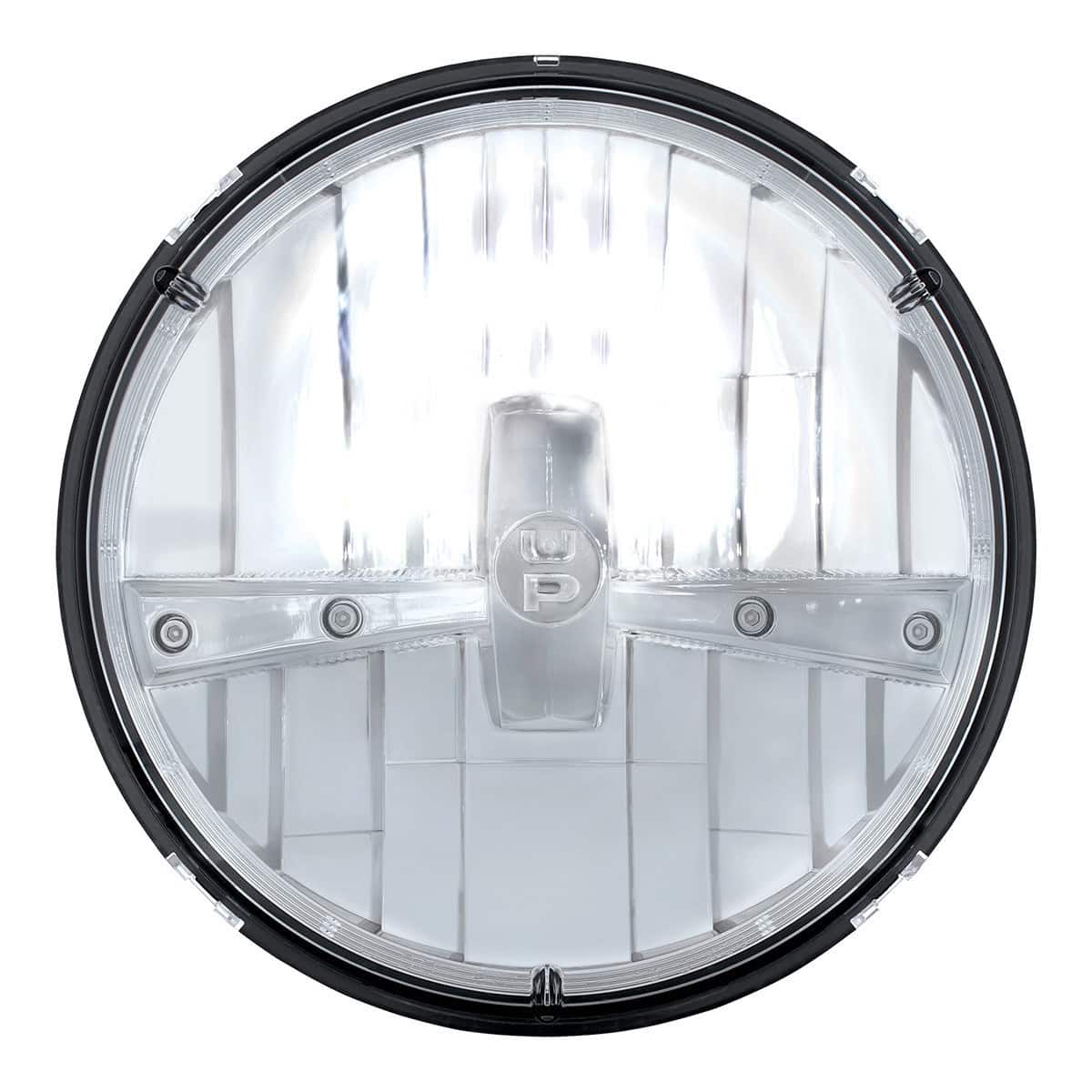 United Pacific ULTRALIT - 5 High Power LED 7" Dual Function Headlight - Chrome - supplier image 2