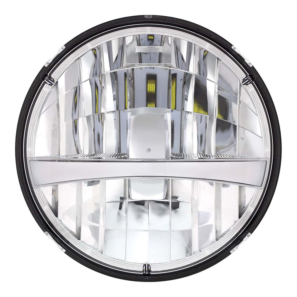United Pacific ULTRALIT - High Power LED 7" Headlight With White Position Light Bar - supplier image 2