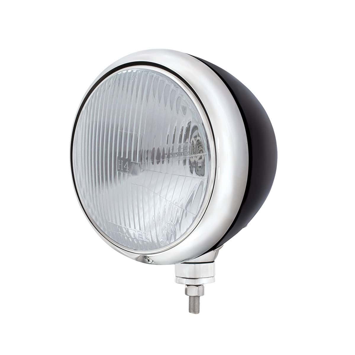 United Pacific Black Guide 682-C Style Headlight H4 Bulb