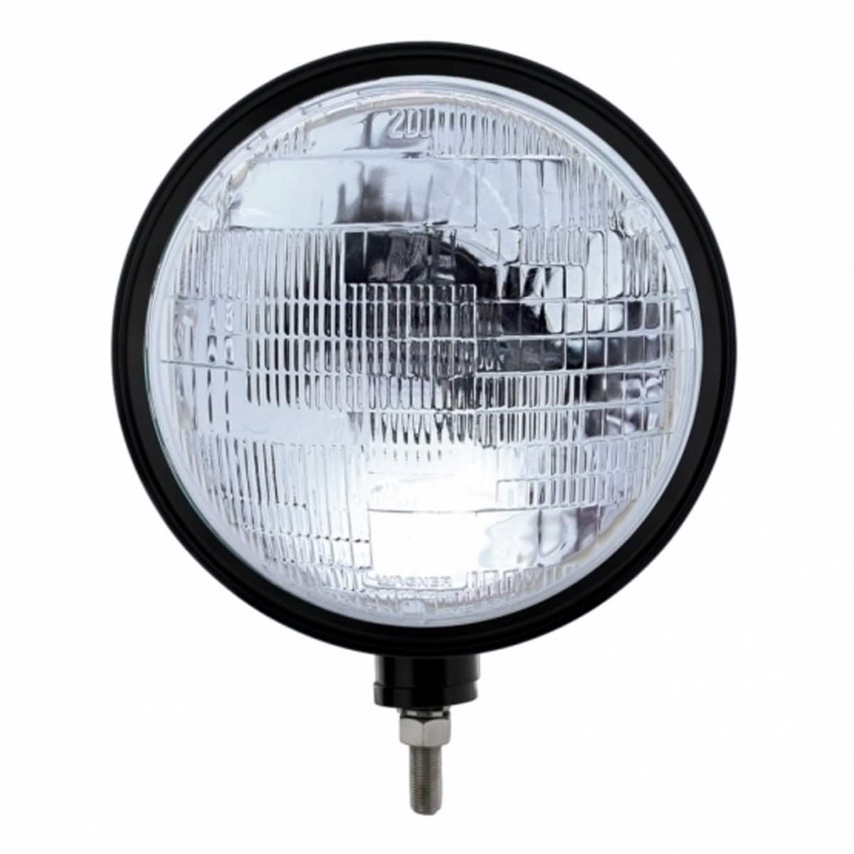 United Pacific Black "Billet" Style Groove Headlight H6014 Bulb - supplier image 2