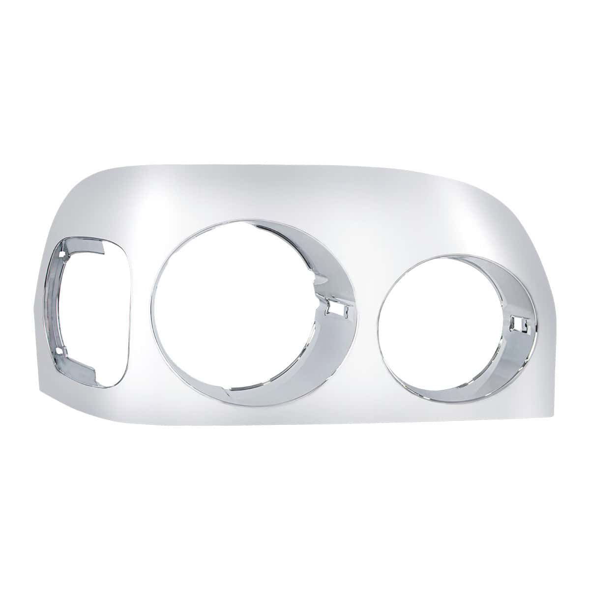 Chrome Headlight Bezel For 1996-2004 Freightliner Century -Competition Series 4 Chrome Headlight Bezel For 1996-2004 Freightliner Century -Competition Series