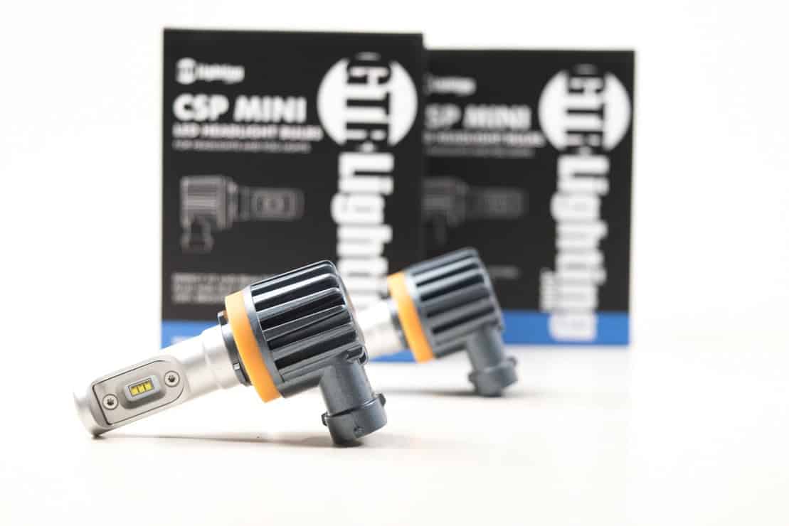 Alternative view of GTR Lighting H11/H9/H8: GTR CSP Mini LED Bulb (Pair)