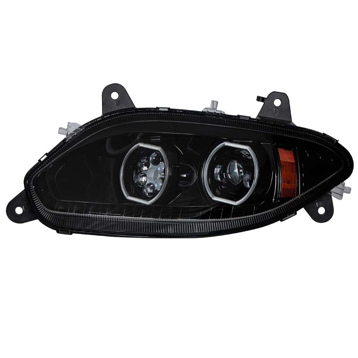 United Pacific Black 17 LED Headlight For 2018-2026 International LT - Driver - supplier image 2