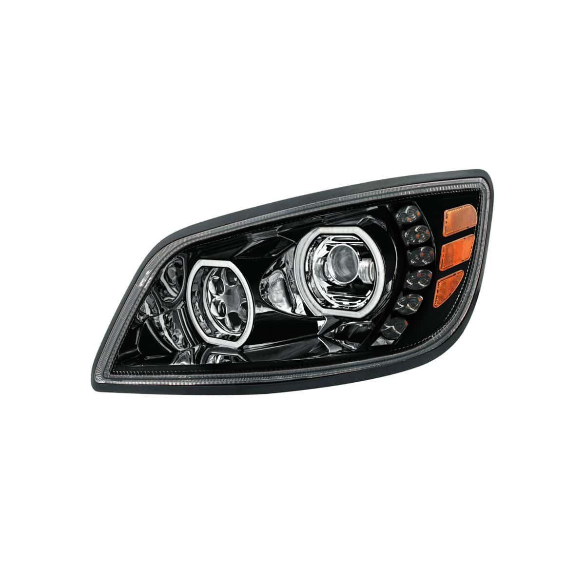 United Pacific High Power 10 LED Blackout Headlight For 2005-2021 Hino 238/258/268/338-Driver - supplier image 2