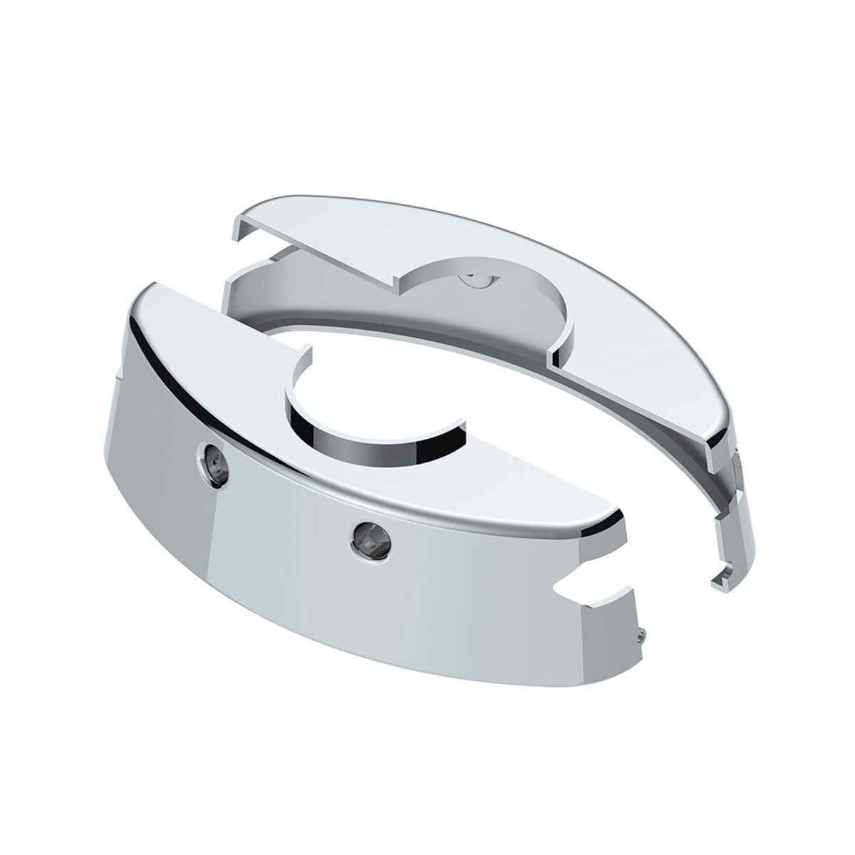 Chrome Plastic Upper Steering Column Cover For 2002-2005 Kenworth W900/T800/T600/T300