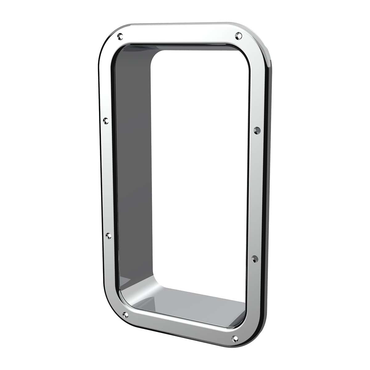 Chrome Interior View Window Trim For Kenworth W900L (1990-2005) & T800 (1986-2005)