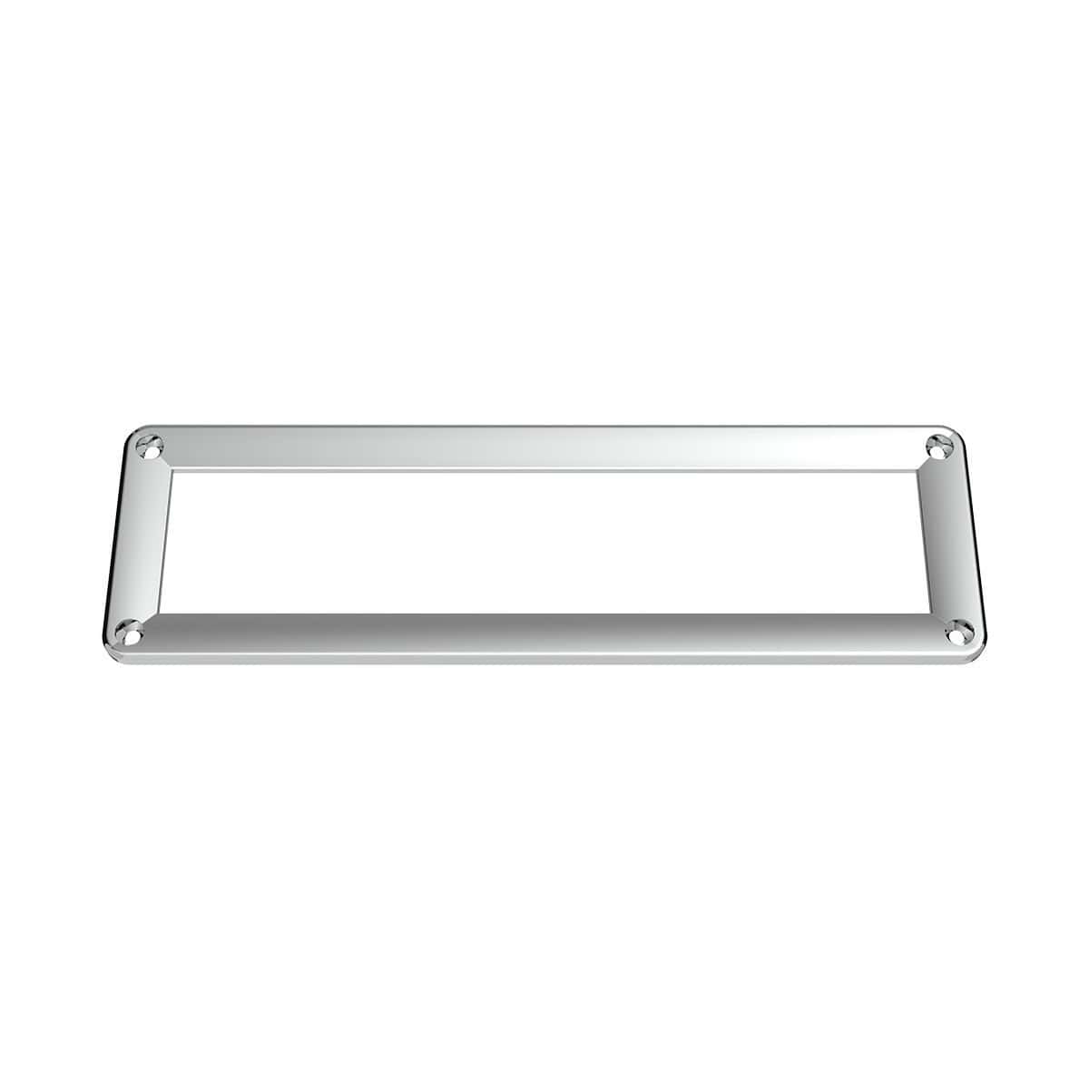 Chrome Plastic A/C Control Bezel