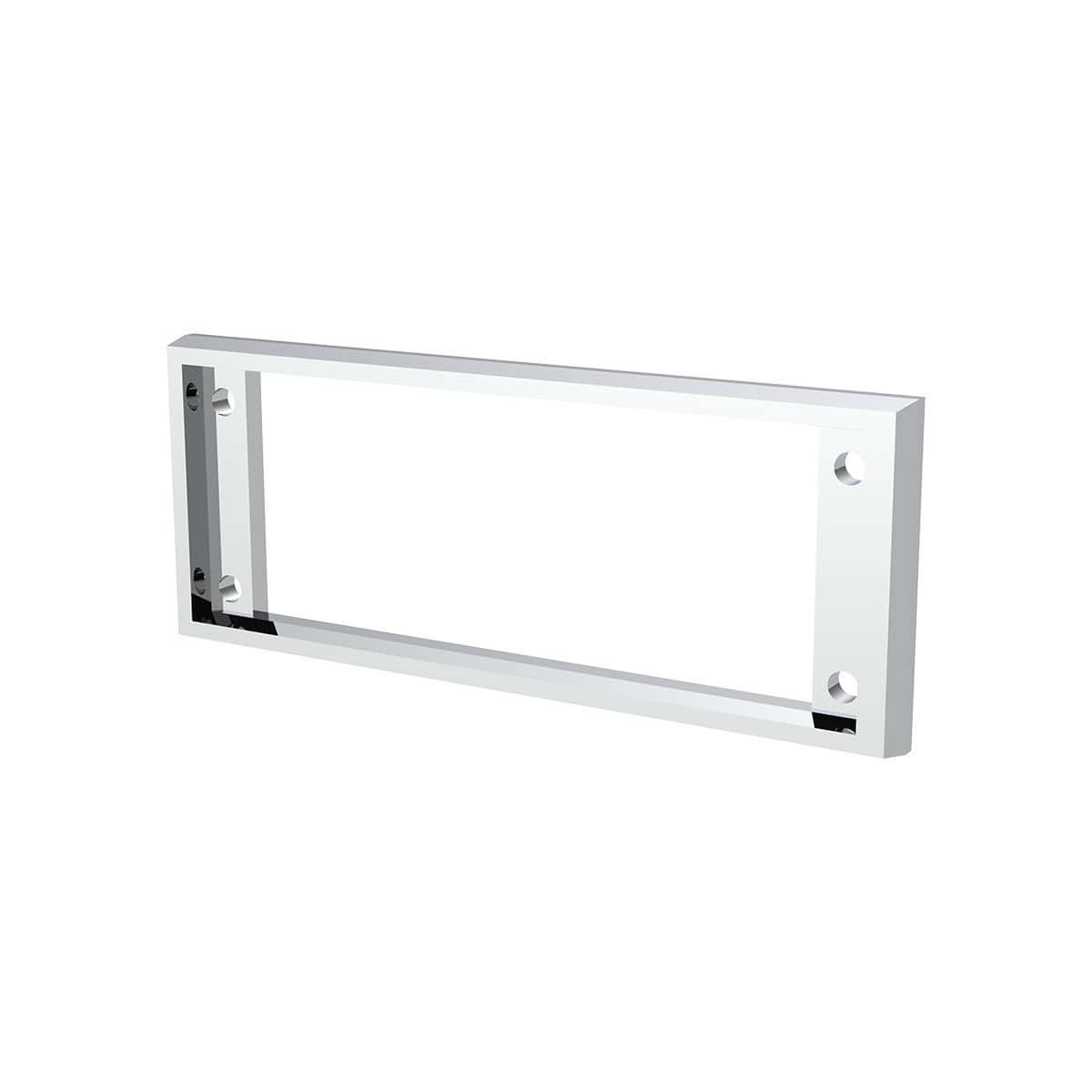 Chrome Plastic A/C Control Dash Panel Bezel For Kenworth W900 (1990-2005) & T800 (1986-2005)