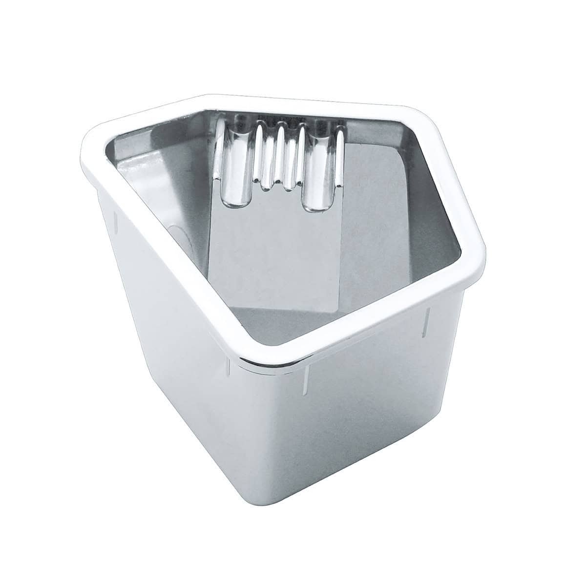 Chrome Plastic Ash Tray Insert For 1998-2002 Freightliner Century