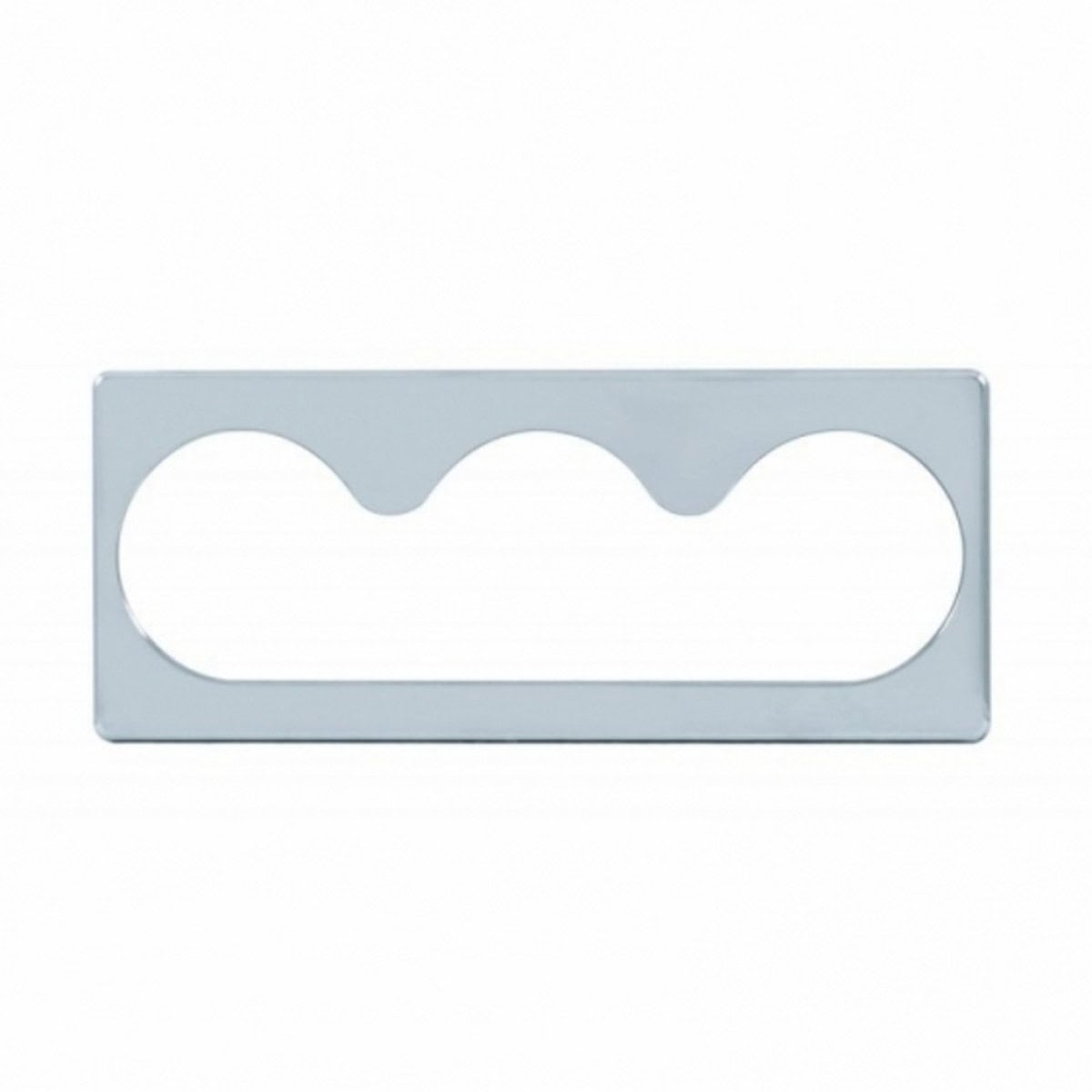 Chrome A/C Control Cover For International ProStar (2008-2019), 9900/9400/9200 (2000-2010)