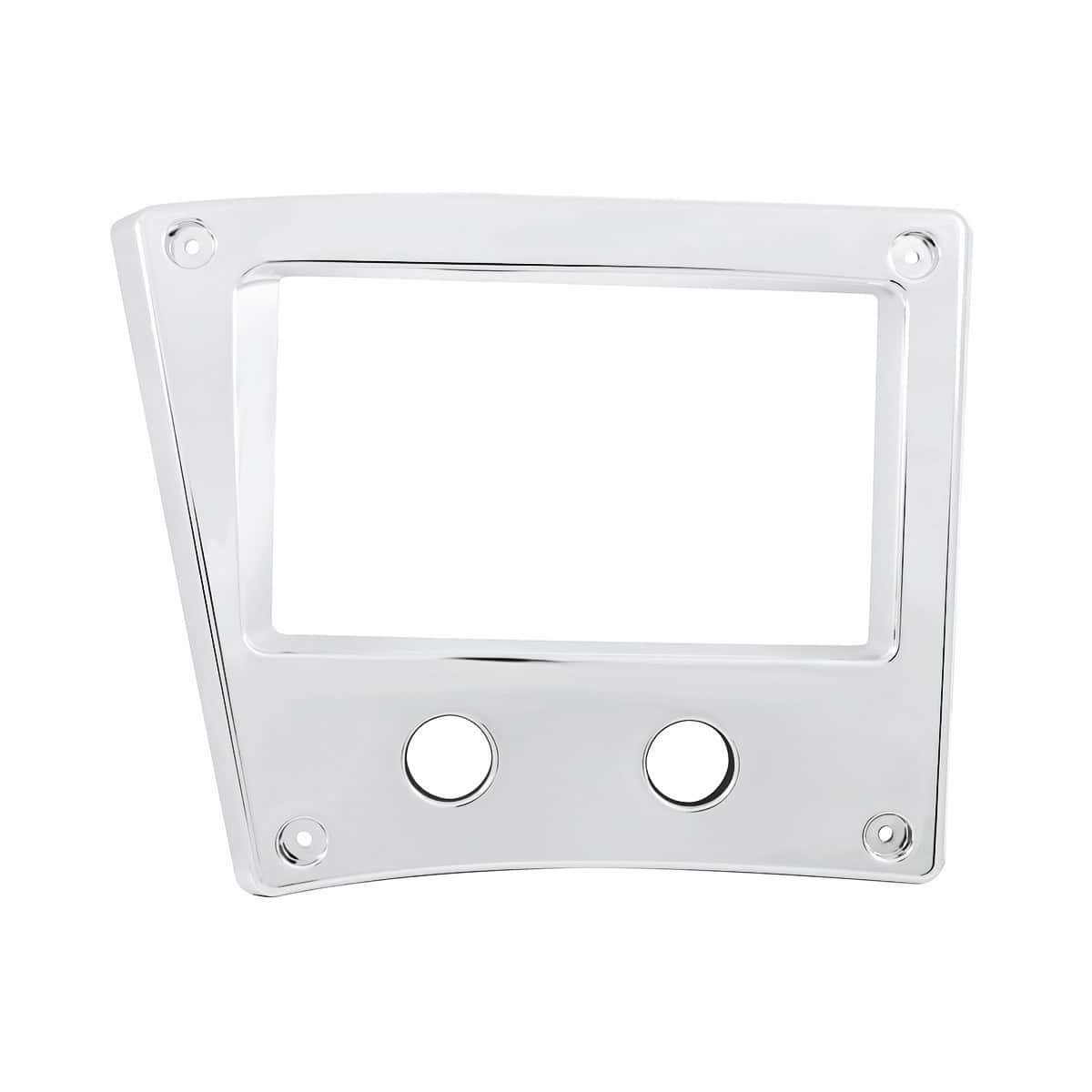 Chrome Plastic Radio/Air Valve Trim For 2008-2017 Freightliner Cascadia