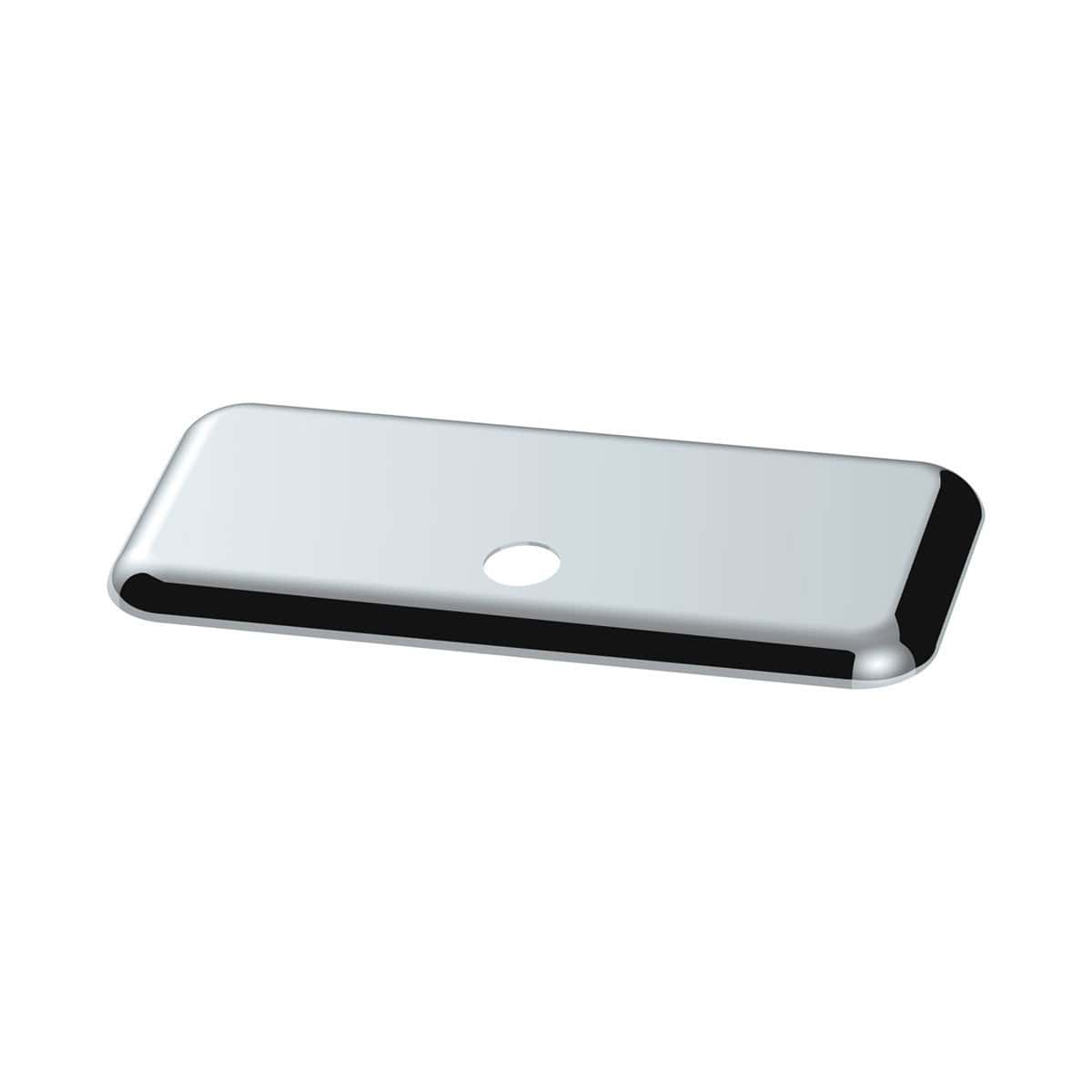 Chrome Plastic Upper Center Storage Door Cover For 2007-2018 Freightliner Cascadia