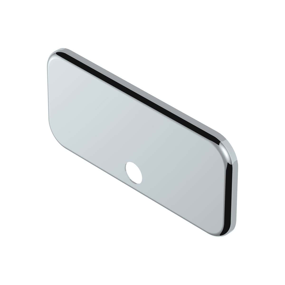 Chrome Plastic Upper Side Storage Door Cover For 2007-2018 Freightliner Cascadia