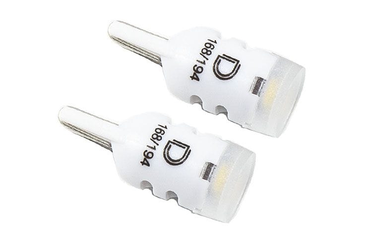 Two Diode Dynamics 194 HP3 LED bulbs