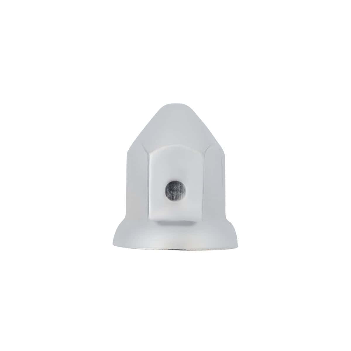33Mm X 2-3/8&Quot; Chrome Steel Pointed Nut Cover With Flange - Push-On 4 33mm X 2-3/8" Chrome Steel Pointed Nut Cover With Flange - Push-On