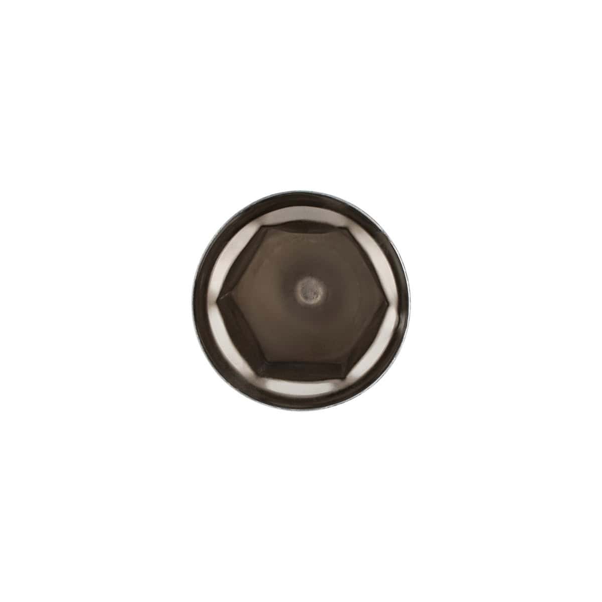 33Mm X 2-3/8&Quot; Chrome Steel Pointed Nut Cover With Flange - Push-On 3 33mm X 2-3/8" Chrome Steel Pointed Nut Cover With Flange - Push-On