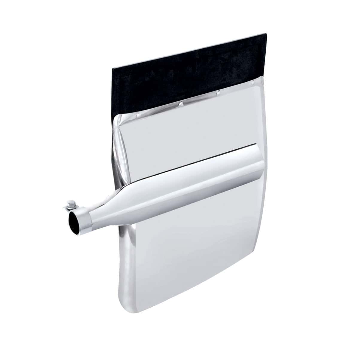 New Arrivals 60 24" X 24" Stainless Quarter Fender Set - Triangle Bracket