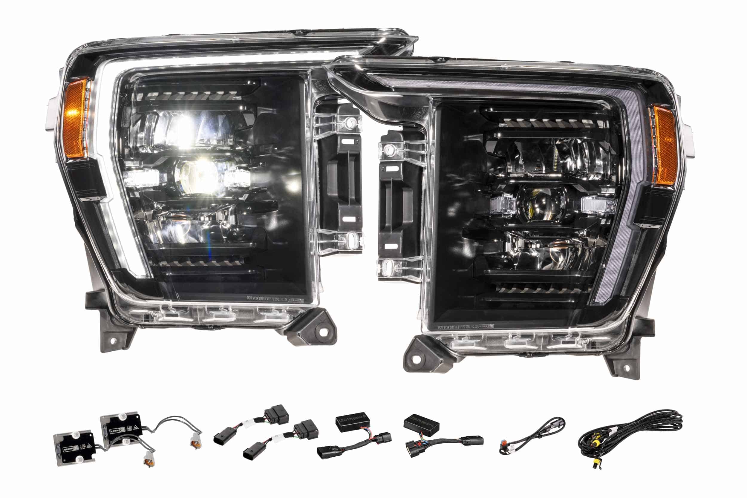 Morimoto XB Evo Hybrid LED Headlights for 2021–2023 Ford F-150 / Raptor (Pair)