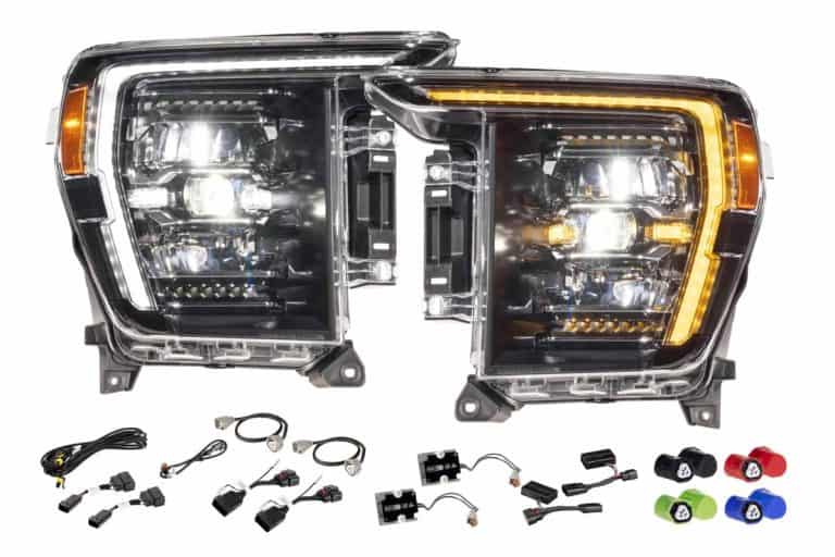 XB Evo heated headlights