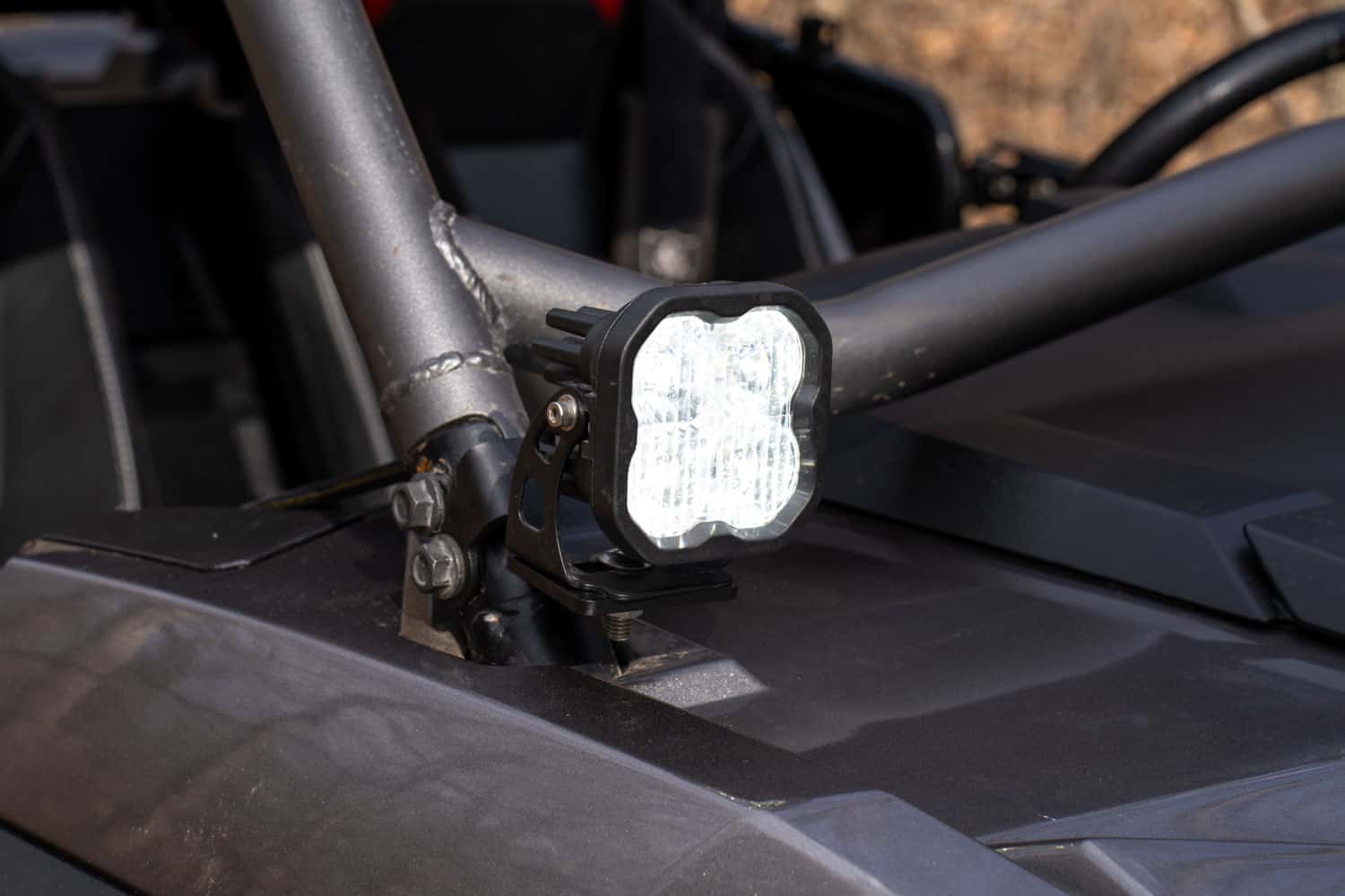 Diode Dynamics DD7845P Stage Series A-Pillar Pod Bracket Kit for 2014-2018 Polaris RZR XP
