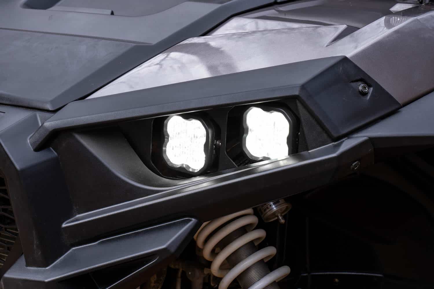 Diode Dynamics DD7842P SS3 LED Headlight Mounting Bracket Kit for 2014-2023 Polaris RZR XP