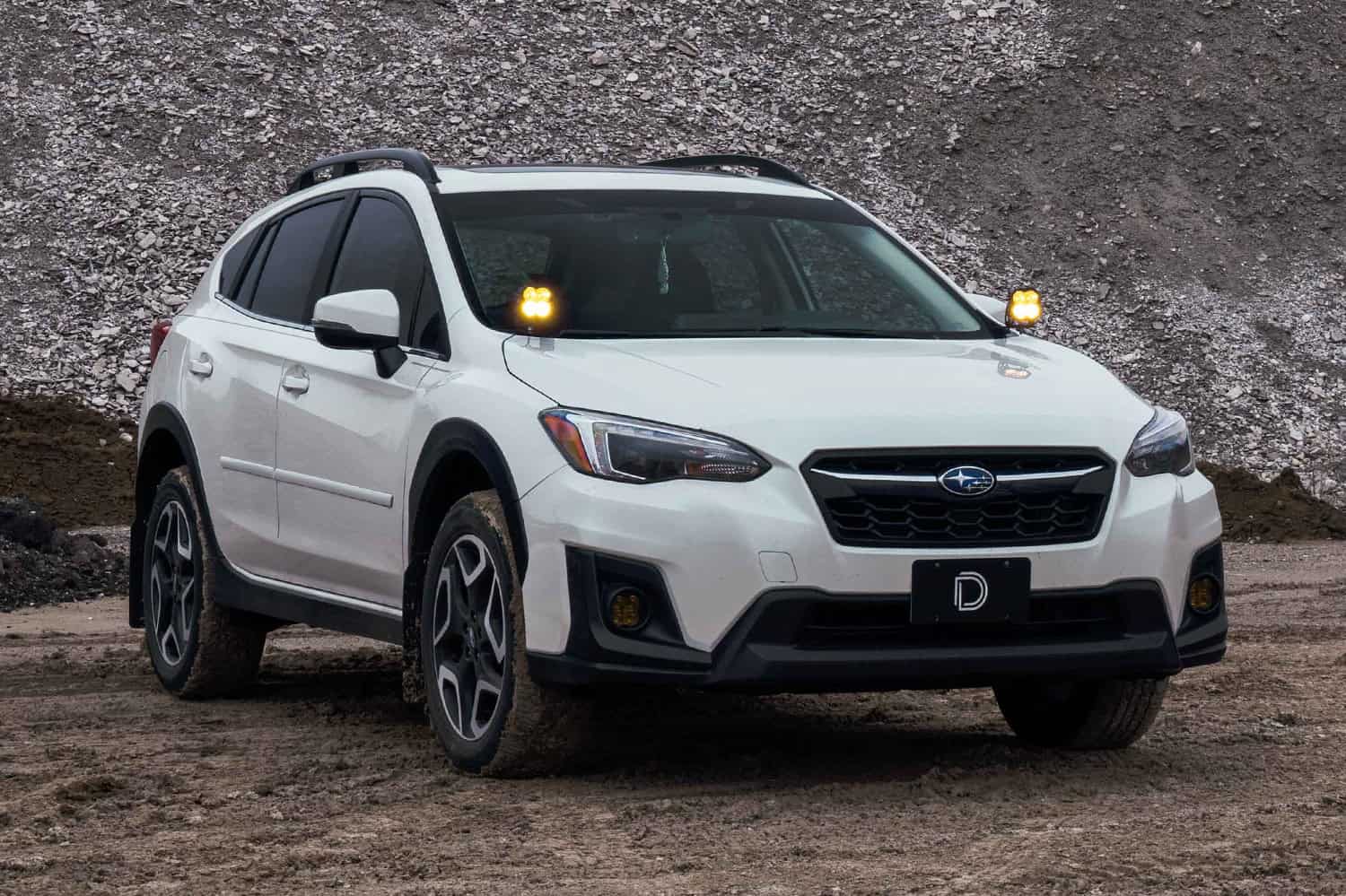 Diode Dynamics Ss3 Led Ditch Light Kit For Subaru Crosstrek/Wrx 4 Manufacturer Crosstrek photograph showing the SS3 ditch-light placement.