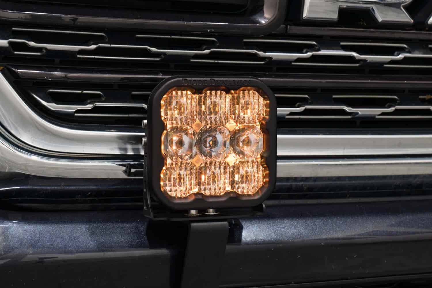 Diode Dynamics Ss5 Bumper Led Pod Light Kit For 2019-2024 Ram 6 Diode Dynamics DD7612P SS5 Bumper Bracket Kit for 2019-2024 Ram