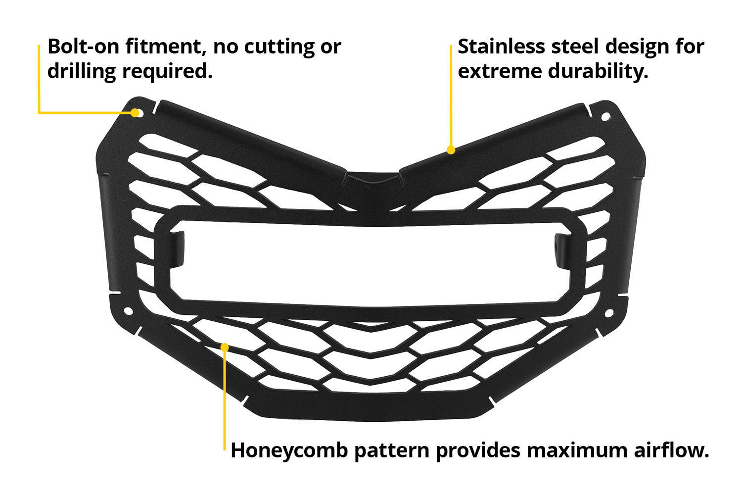 Diode Dynamics Can Am 2017 Maverick X3 Ss10 Grille Bracket Kit 4 Diode Dynamics DD8298P Can Am 2017 Maverick X3 SS10 Grille Bracket Kit