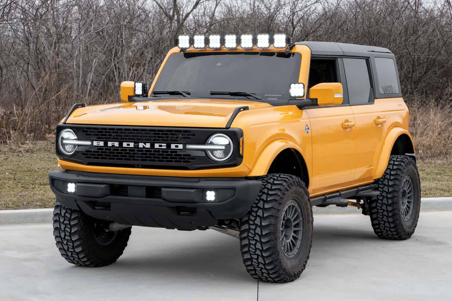 Diode Dynamics Stage Series Windshield Bracket Kit For 2021+ Ford Bronco 4 Diode Dynamics DD7231P Stage Series Windshield Bracket Kit for 2021+ Ford Bronco