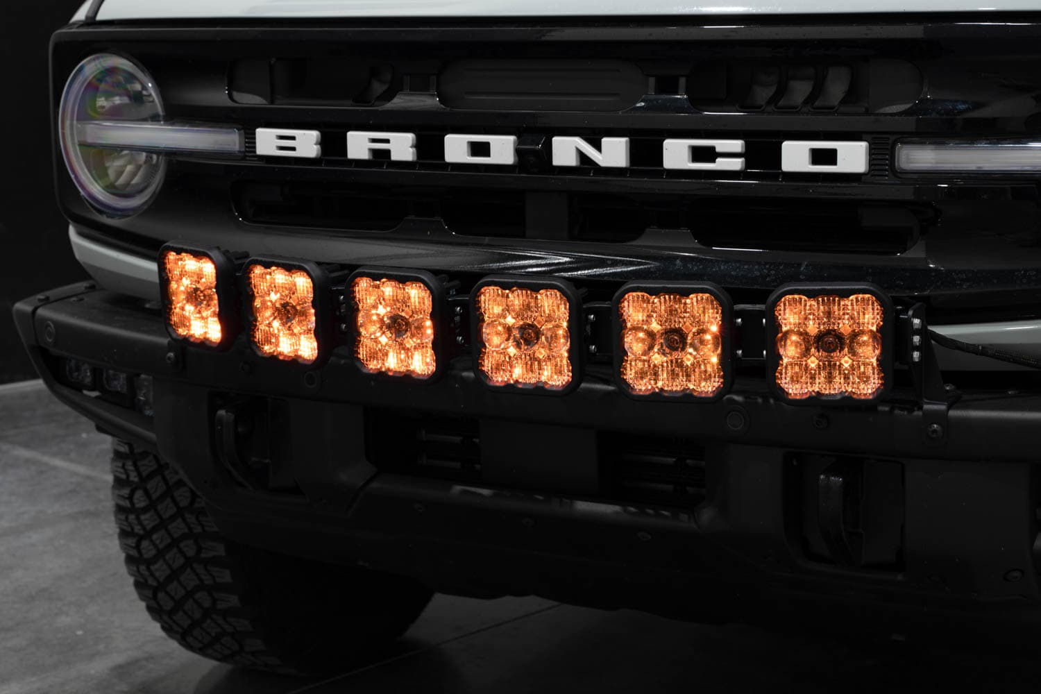 Diode Dynamics Stage Series Grille Bracket Kit For 2021+ Ford Bronco 3 Diode Dynamics DD7234P Stage Series Grille Bracket Kit for 2021+ Ford Bronco