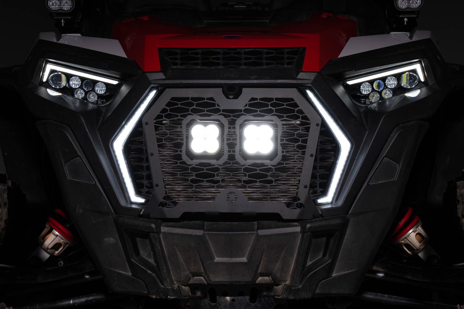Diode Dynamics DD8070P Stage Series LED Grille Kit Bracket Kit for 2019-2024 Polaris RZR XP