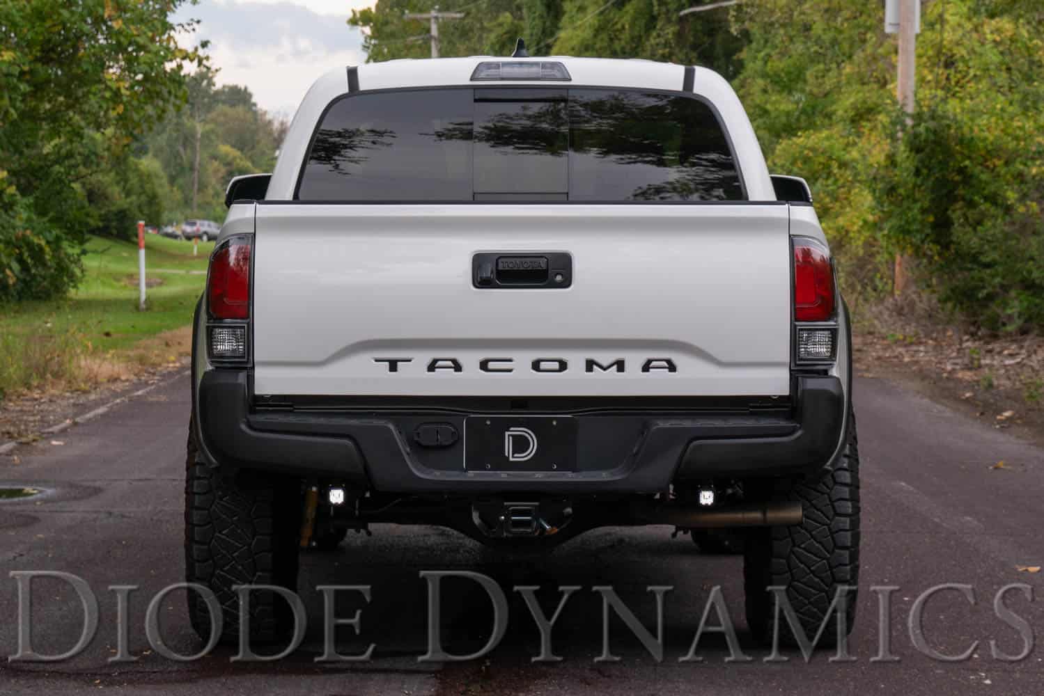 Diode Dynamics Stage Series Reverse Light Kit For 2016-2023 Toyota Tacoma C1 4 Manufacturer C1 reverse-light installation on a 2016–2023 Tacoma.