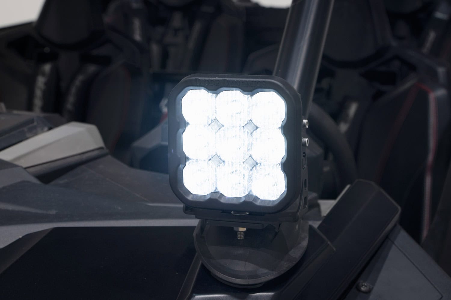 Diode Dynamics DD7634P Polaris RZR A-Pillar LED Pod Bracket Kit