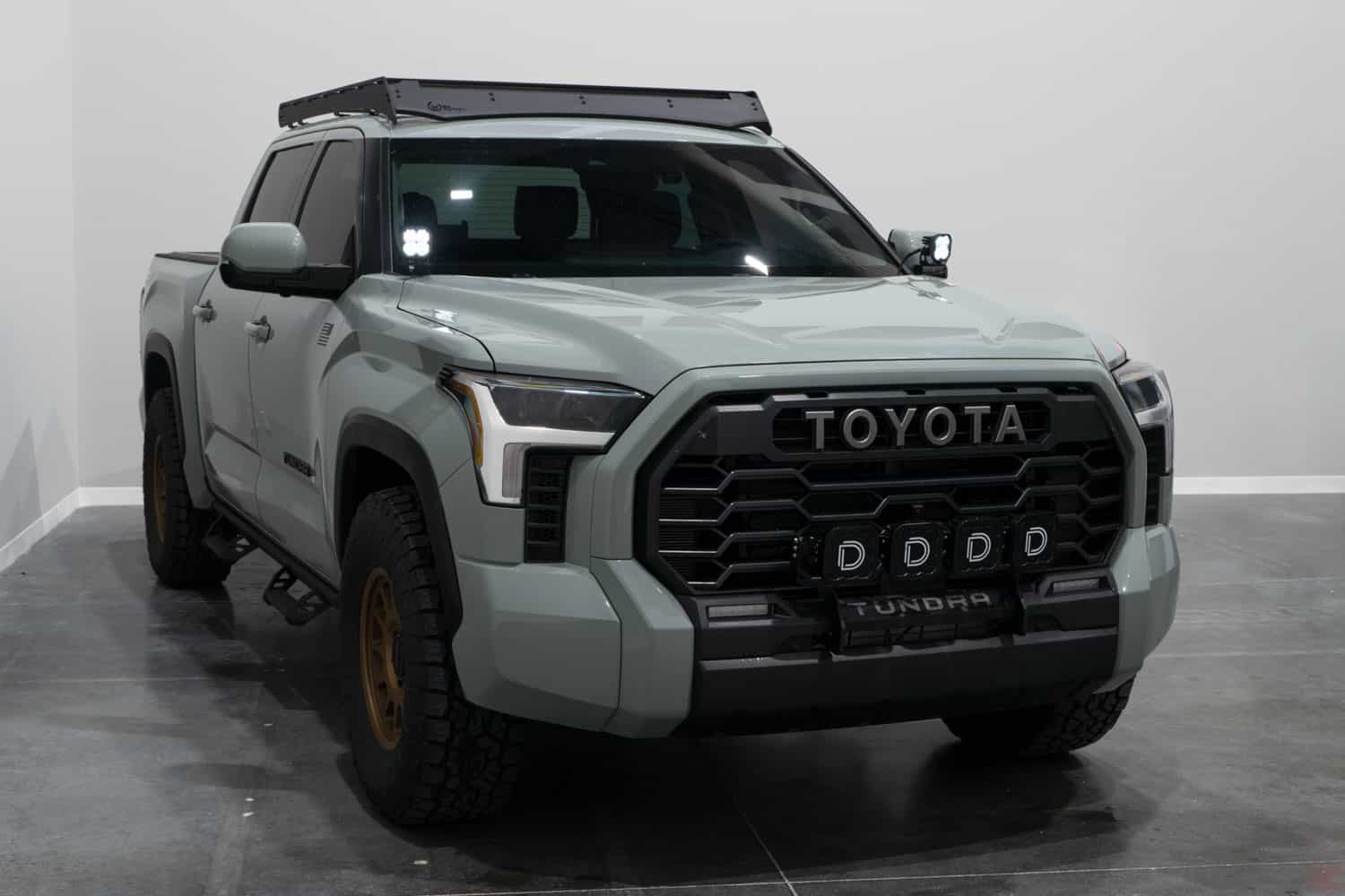 Diode Dynamics Stage Series Ditch Light Kit For 2022+ Toyota Tundra Ss3 3 Diode Dynamics DD7388P Stage Series Ditch Light Bracket Kit for 2022+ Toyota Tundra