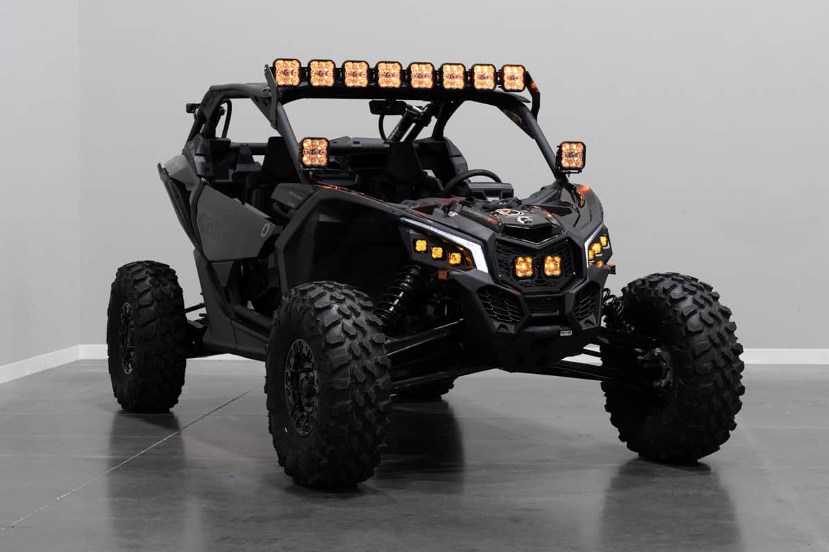 Diode Dynamics Stage Series Ditch Light Bracket Kit For 2017-2025 Can-Am Maverick X3 3 Diode Dynamics DD7863P Stage Series Ditch Light Bracket Kit for 2017-2025 Can-Am Maverick X3